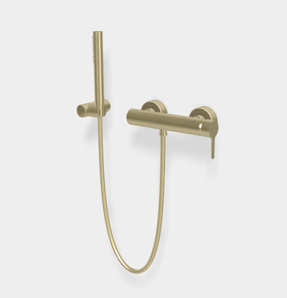 Смеситель для ванны и душа Fima Carlo Frattini Snap, брашированный шампань (F3115HS)