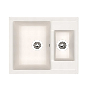 Кухонная мойка Dr. Gans АСТРА 25.065.D0620.401, белый