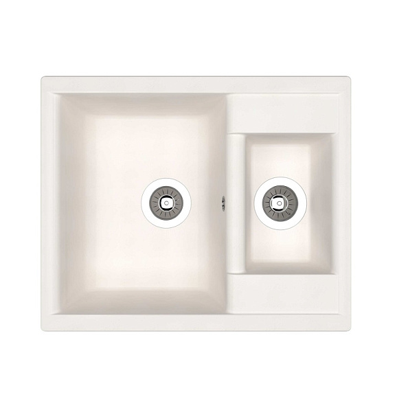 Кухонная мойка Dr. Gans АСТРА 25.065.D0620.401, белый