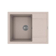 Мойка кухонная иск. камень Флорентина "Липси-650" 650х510 песочный FG (20.125.C0650.107)