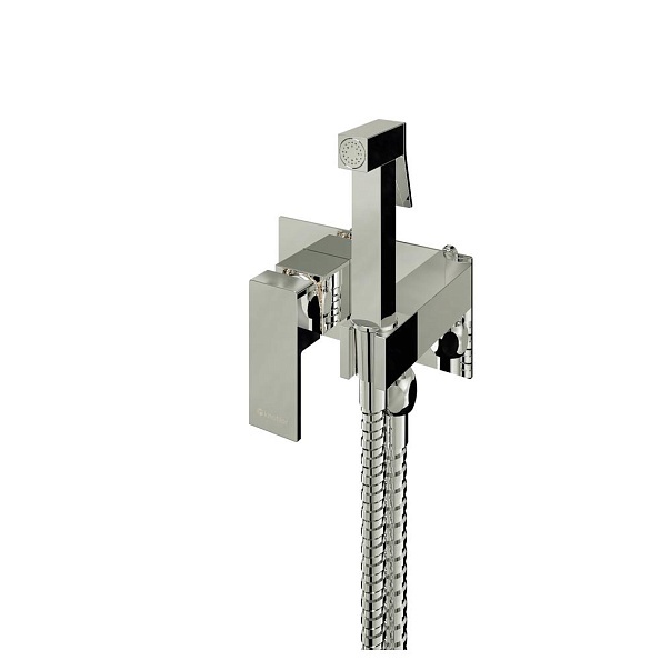 Гигиенический душ со смесителем встраиваемый Knotlor FHS02S1C, хром