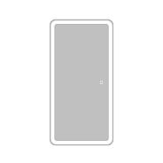 Зеркальный шкаф с одной распашной дверцей BelBagno Marino 400 х 155 х 800 (SPC-MAR-400/800-1A-LED-TCH)
