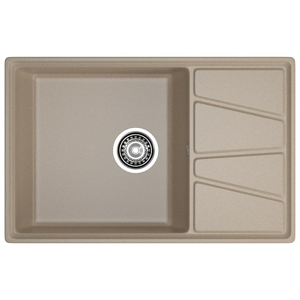 Кухонная мойка GranFest VERTEX 780L, песочный