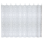 Шторка для ванны FASHUN с 3D эффектом и набором пластиковых колец для подвеса (A8757)