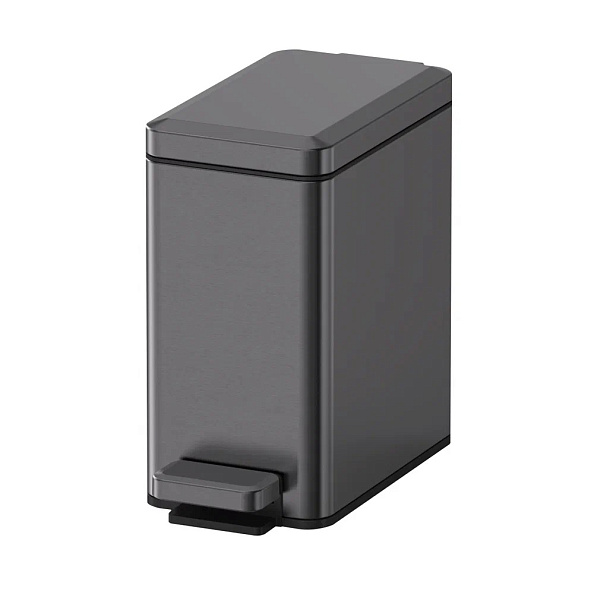 Мусорное ведро Raglo R361.606.09 с педалью для открывания, графит