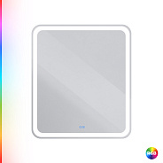 Зеркало со встроенной разноцветной подсветкой Cezares Multicolore, 700x800x30 (CZR-SPC-MC-700-800-RGB-TCH)