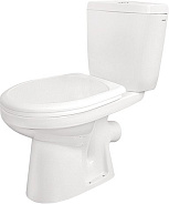 1.WH30.2.137 АНИМО унитаз-компакт, диагон.выпуск, 2 режима, soft-close