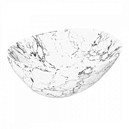 Раковина чаша Maretti EN13NS87-740MR, белый мрамор