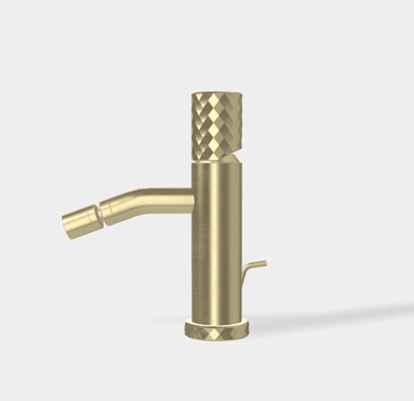 Смеситель для биде Fima Carlo Frattini Spillo Tech, X Collection, шампань брашированная (F3032TXSXHS)