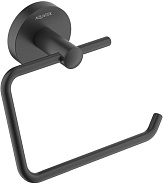 AQ4218MB ОБЕРОН бумагодержатель квадратный, матовый черный