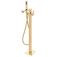 Смеситель напольный для ванны Groсenberg GB800GO, золото