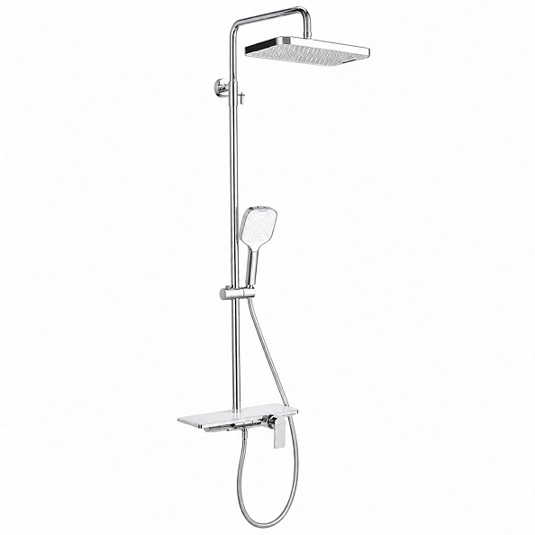 Душевая система GAPPO G2496-10, хром/белый