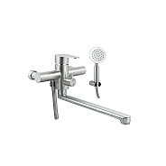 Смеситель Славен  для ванны Сталь Ж (СЛ-ОД-Ж31)