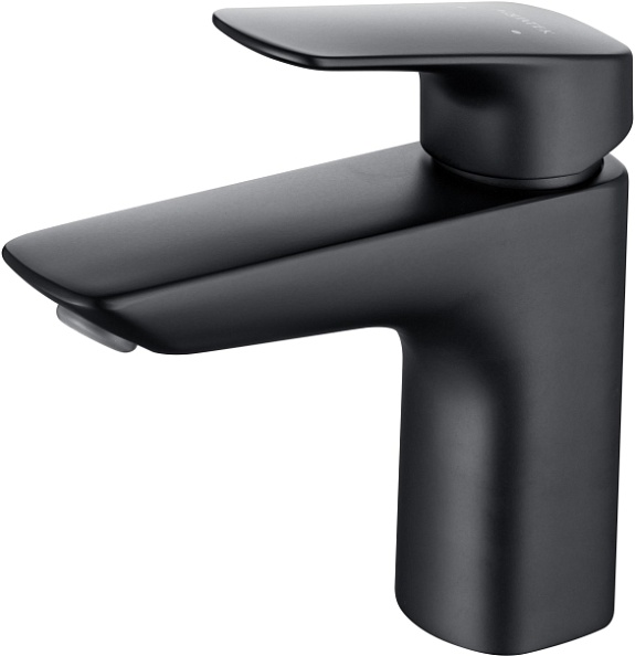 Смеситель для раковины AQUATEK ВЕГА AQ1010MB. 97 без донного клапана, матовый черный