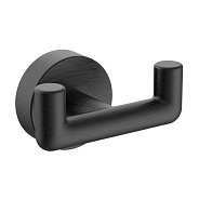 Крючок для полотенец Raglo R320.052.09 двойной,графит