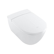 Унитаз-биде подвесной  Villeroy & Boch ViClean-I200 CeramicPlus, Альпийский белый (V0E200R1)