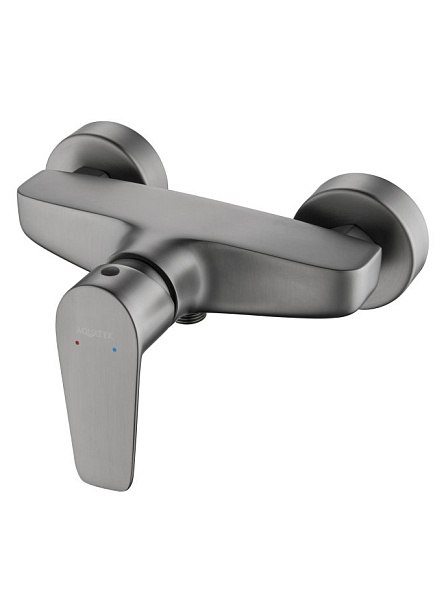 AQ1160BGM БЕТТА смеситель для душа, шлиф. черный хром