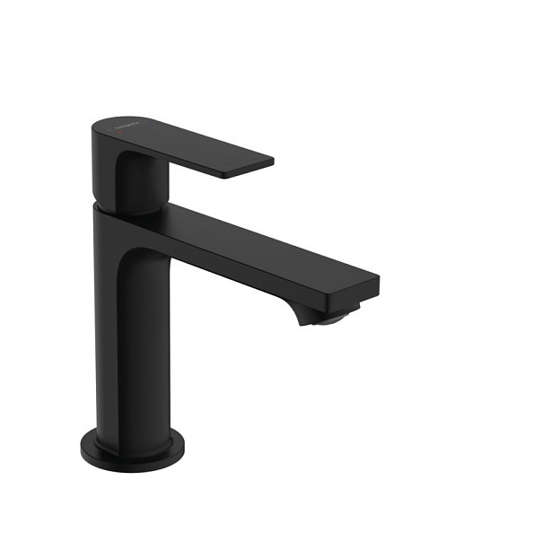 72557670 Hansgrohe Rebris E смеситель для раковины 110, матовый черный