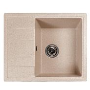 Мойка MIXLINE МЛ-ГМС103 (ML-GMS103) СТАНДАРТ с крылом, бежевый (328),  570*460*190мм (558118)