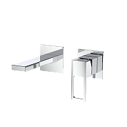 Смеситель для раковины DQ Dortmund встраиваемый настенный хром (DA1714401)