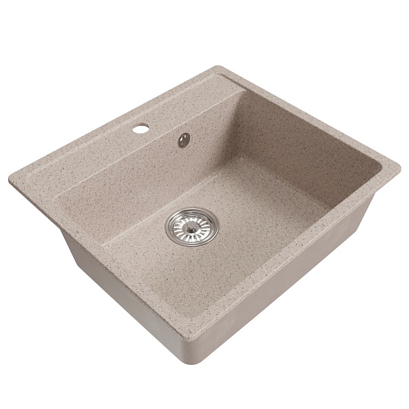 Мойка MIXLINE ML-GM15 песочная (302)  560*500*180мм NEW (551912)