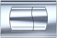 KDI-0000047 (021B) Панель смыва Хром глянец (клавиши прямоугольные)