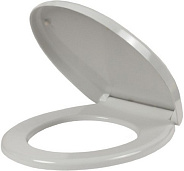 17503 BRIVE,JULY, PATIO Сиденье дюропласт быстросъемное с микролифтом, белый (для EDV102, E4345, E4187, UJV102)