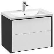 ZRU9302964 Ronda Мебельный модуль,подвесной 70см, белый глянец/антрацит