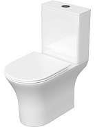 AQ4412-00 Унитаз напольный, безободковый Aquatek Optima 665x345x775