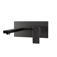 Смеситель для раковины встраиваемый FILARETE Fing FL4040BG, графит