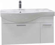 1A1884K0ND010 Набор Aquaton: 1A188401ND010 Тумба-умывальник Инди 80/ 1WH110228 Раковина Коралл-83 п/крыло