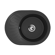 Кухонная мойка Ulgran U-107м-344, ультра-черный