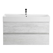 База под раковину подвесная Cezares Molveno 46 1000х460х500, Legno Bianco (MOLVENO 46-100-2C-SO-LB)