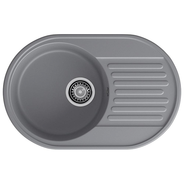 Кухонная мойка GranFest QUARZ 18, темно-серый
