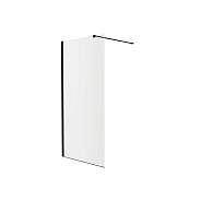 Душевая перегородка Knotlor WI100CG0BL 100х200, черный