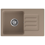 Кухонная мойка GranFest SMART 680L, песочный