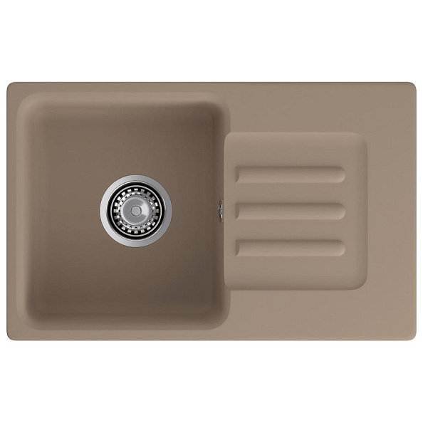 Кухонная мойка GranFest SMART 680L, песочный