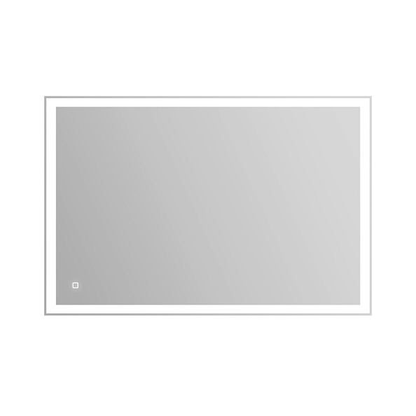 Зеркало с встроенным светильником и сенсорным выключателем BelBagno 1000 х 30 х 600 (SPC-GRT-1000-600-LED-TCH)