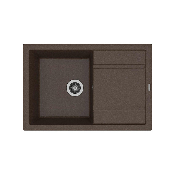 Кухонная мойка Florentina ЛИПСИ 20.160.D0760.206, брауни