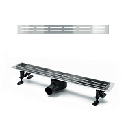 Душевой лоток TIMO Drain Protect 700 с вставкой DG20, сатин (DP20700-DG20700)