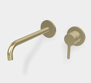 Смеситель для раковины Fima Carlo Frattini Snap, брашированный шампань (F3121WLX9HS)