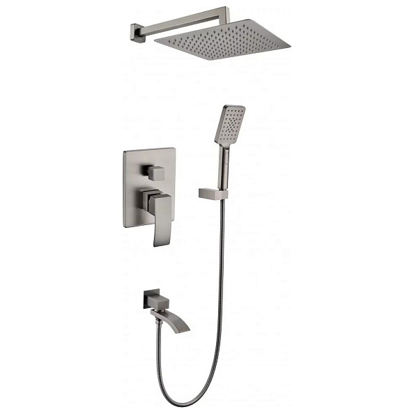 Душевая система встраиваемая Grocenberg GB5007BG, графит