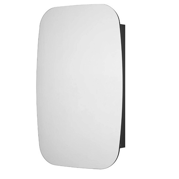 Зеркальный шкаф Aquaton Сохо 60 графит левый 1A258302AJA0L