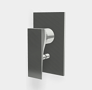 Смеситель для душа Fima Carlo Frattini Zeta, на 2 потребителя, хром (F3969X2CR)