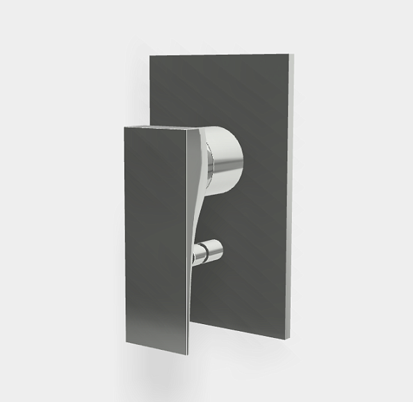 Смеситель для душа Fima Carlo Frattini Zeta, на 2 потребителя, хром (F3969X2CR)