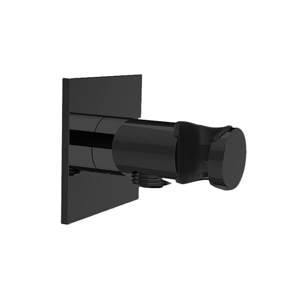 Шланговое подсоединение Almar Showers Accessories, Absolute Black Brushed PVD (E095039.AB)