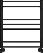 Полотенцесушитель водяной Aquatek Бетта П7 500х600, черный муар