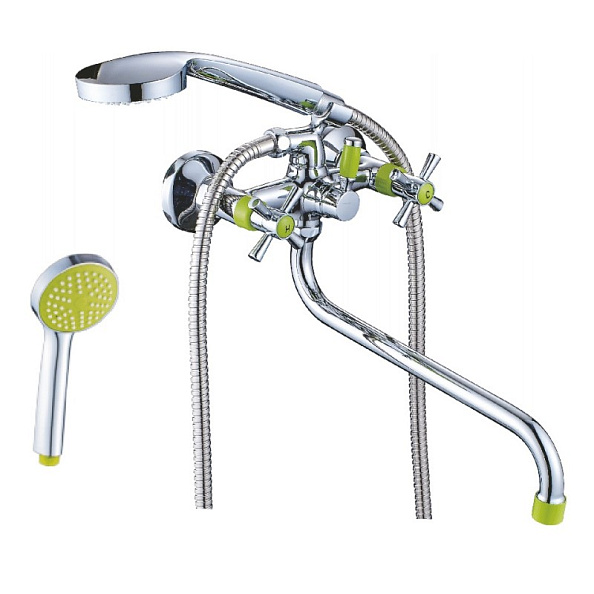 Смеситель для ванны Cron CN22142-12, зеленый