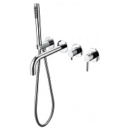 Смеситель для ванны встраиваемый Grocenberg GB5070CR, хром