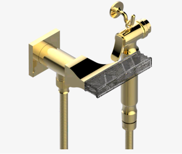 Гигиенический душ THG Vegetal, золото светлое (U5F F30 5840/8)